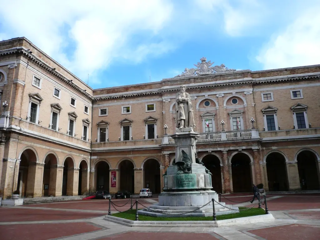 Scorcio di Recanati nelle Marche