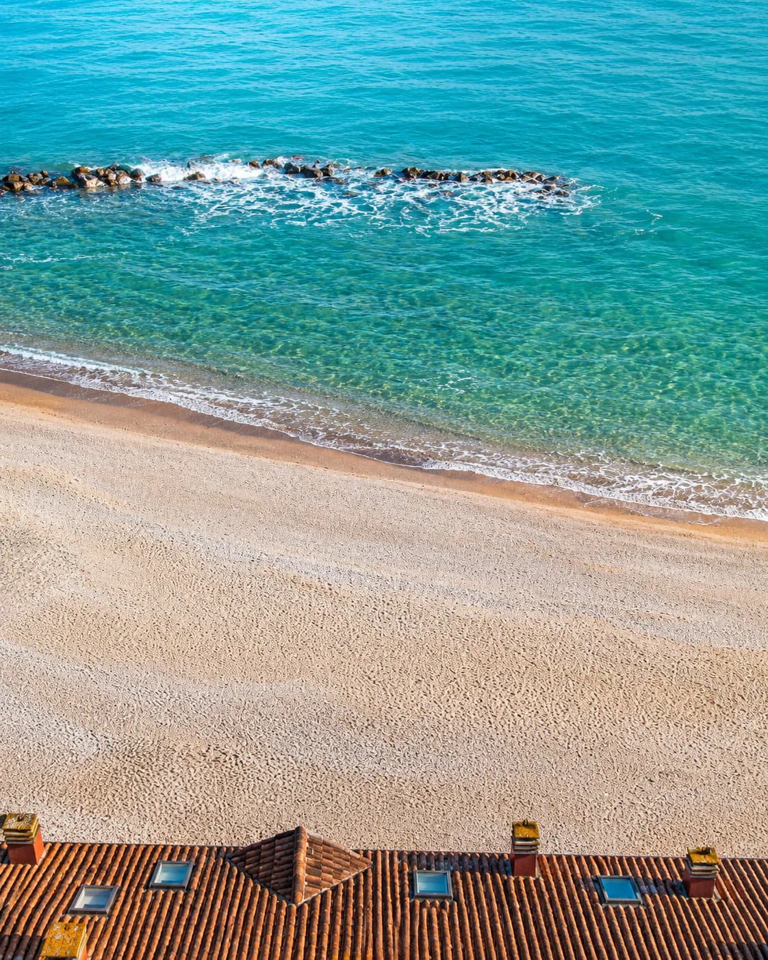 Spiaggia e mare Adriatico a Porto Recanati