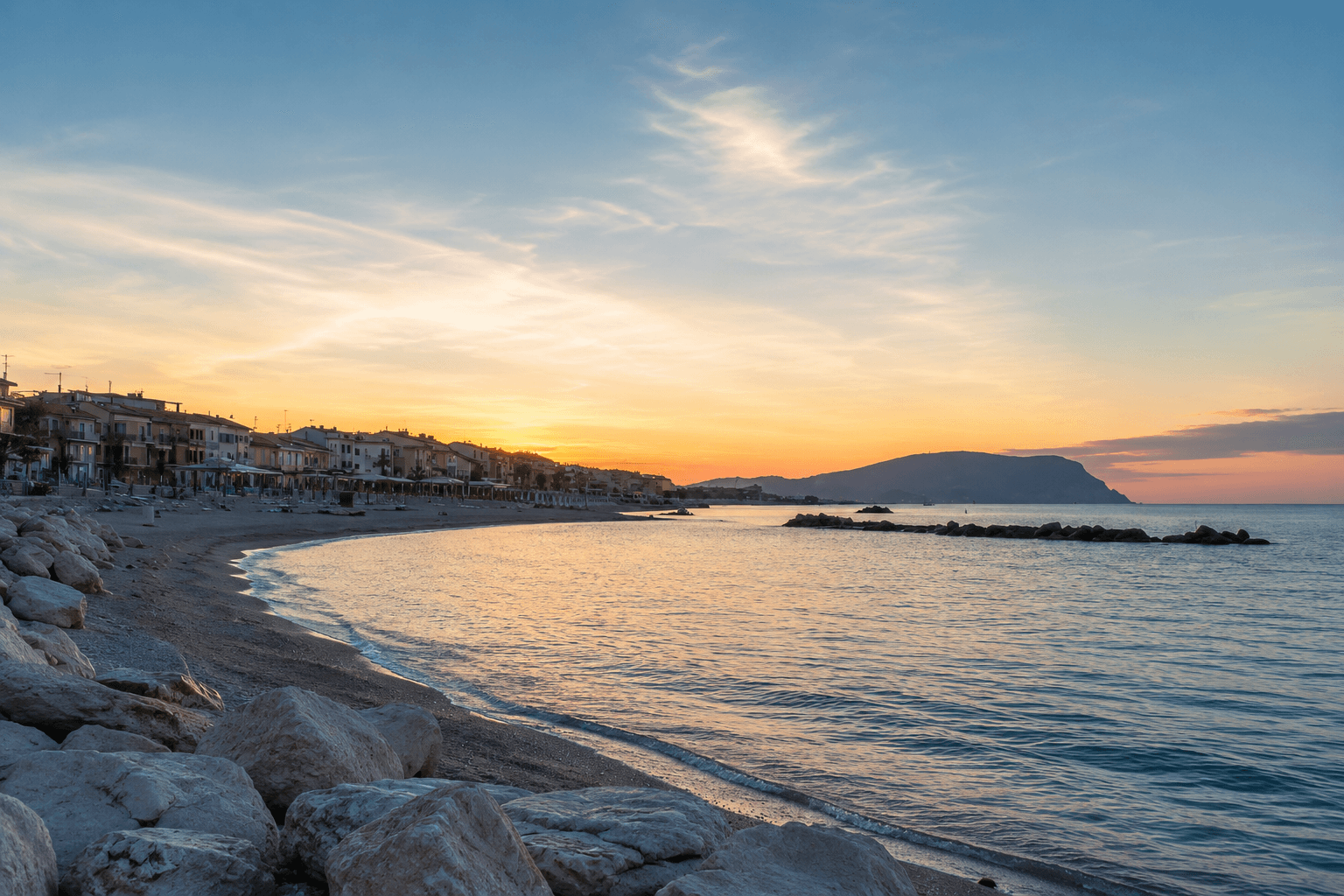 Paesaggio della Riviera del Conero