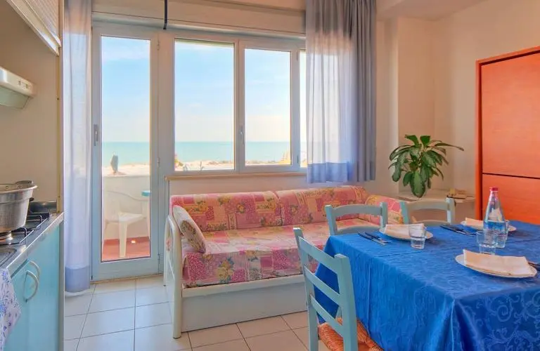 Trilocale degli appartamenti Hotel Bianchi